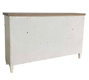 Americana Modern Bedroom - 9 Drawer Dresser - Cotton - R&R Furniture Gallery (Fountain Valley, CA)
