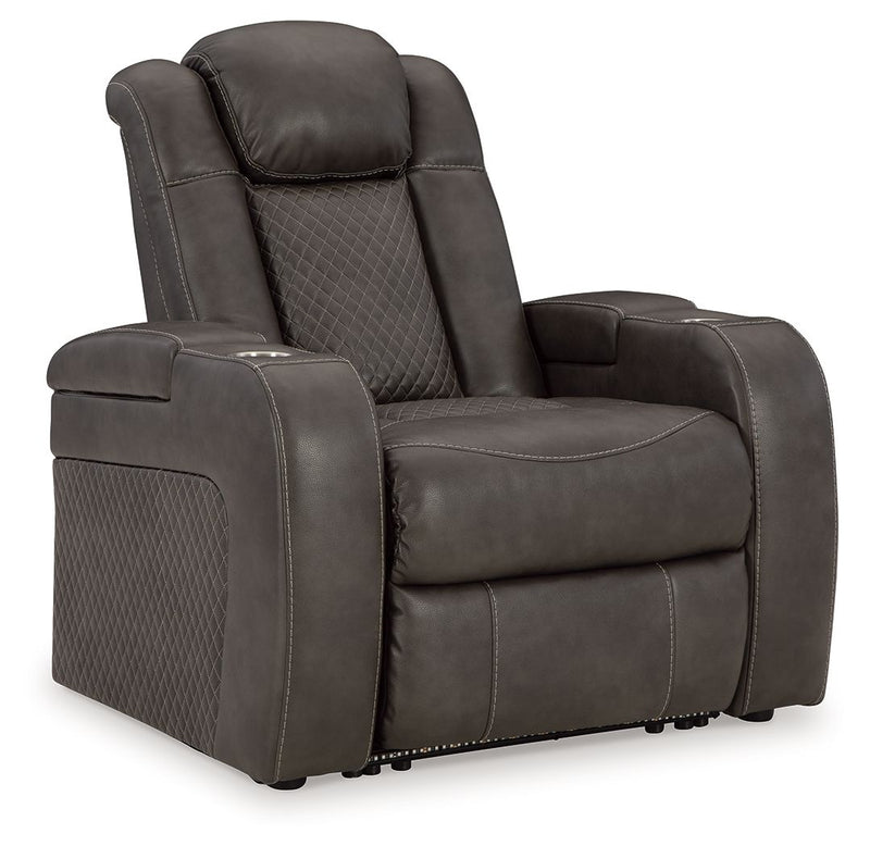Fyne-dyme - Power Recliner/Adj Headrest - R&R Furniture Gallery (Fountain Valley, CA)