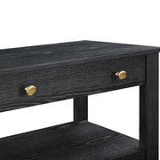 Danielle - 2 Drawer Nightstand - Black - R&R Furniture Gallery (Fountain Valley, CA)