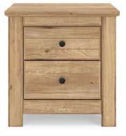 Makidern - Two Drawer Night Stand - R&R Furniture Gallery (Fountain Valley, CA)