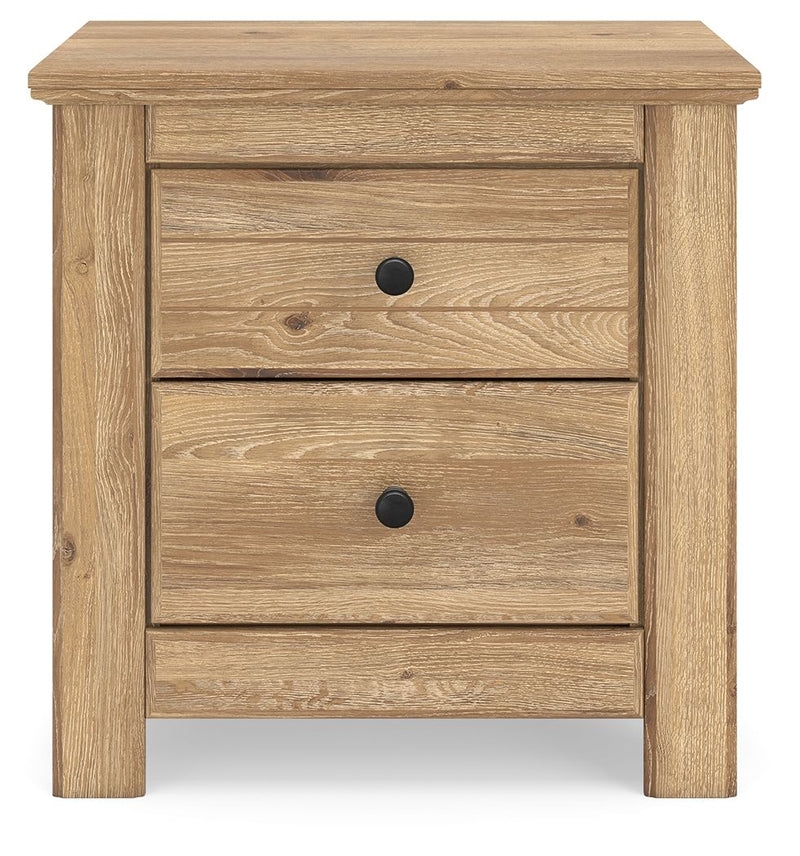 Makidern - Two Drawer Night Stand - R&R Furniture Gallery (Fountain Valley, CA)