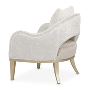 Yvette - Accent Chair - Porcini / Medium Champagne - R&R Furniture Gallery (Fountain Valley, CA)