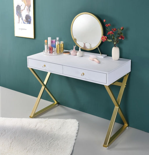 Coleen - Vanity Desk - 42" - R&R Furniture Gallery (Fountain Valley, CA)