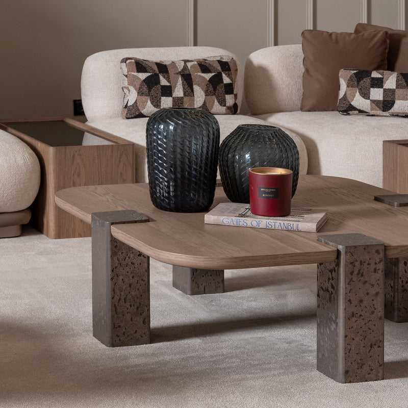 Bristol Point - Tall Cocktail Table - Saddle Brown - R&R Furniture Gallery (Fountain Valley, CA)