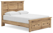Makidern - Panel Storage Bed With Storage Footboard - R&R Furniture Gallery (Fountain Valley, CA)