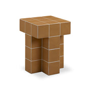 Alma - Tile Concrete Indoor/Outdoor Side Table - R&R Furniture Gallery (Fountain Valley, CA)