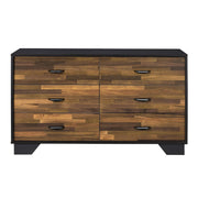 Eos - Dresser - Walnut & Black - R&R Furniture Gallery (Fountain Valley, CA)