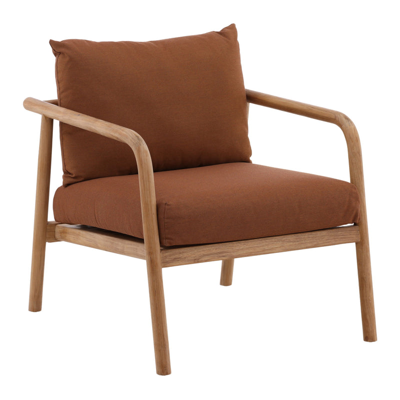 Aimee - Outdoor Occasional Chair - Sienna And Natural