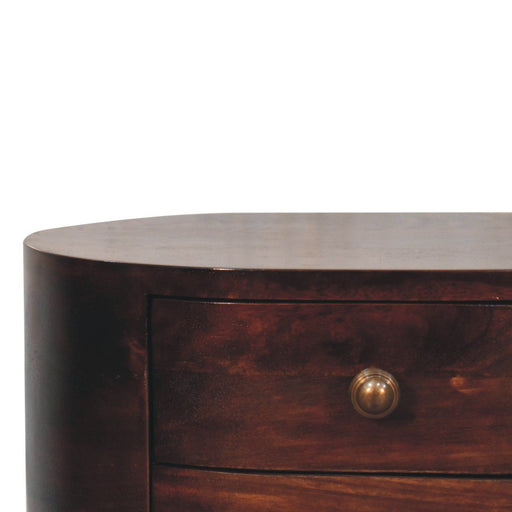 Rounded Bedside Table - R&R Furniture Gallery (Fountain Valley, CA)