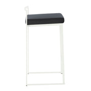 Lumi Source Fuji stackable counter stool set featuring sleek contemporary design with simple elegance and wooden finish.