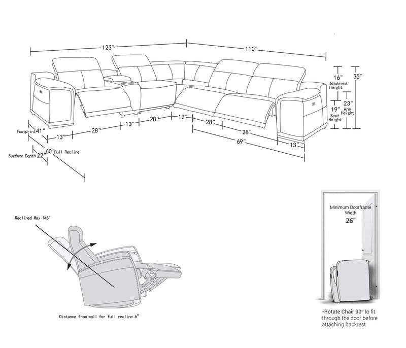 9762 - Sectional - R&R Furniture Gallery (Fountain Valley, CA)