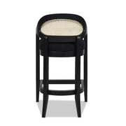 Americana - Mid-Century Modern Cane Back Counter Stool - R&R Furniture Gallery (Fountain Valley, CA)