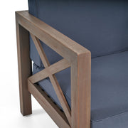 Brava - Mid - Century Modern Club Chair With Water Resistant Cushions - R&R Furniture Gallery (Fountain Valley, CA)