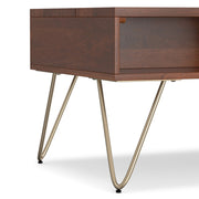 Hunter - Handcrafted Lift Top Coffee Table - R&R Furniture Gallery (Fountain Valley, CA)