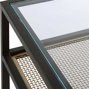It's A Mesh - Side Table - Bronze