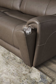 Hancock - Zero Gravity Power Reclining Sectional With Power Adjustable Headrests - R&R Furniture Gallery (Fountain Valley, CA)