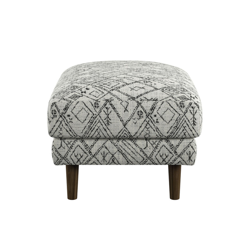 Abstract Ottoman - Black - R&R Furniture Gallery (Fountain Valley, CA)
