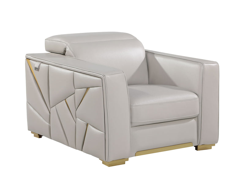 1120 - Leather Chair - R&R Furniture Gallery (Fountain Valley, CA)