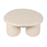 Rahul - Round Coffee Table - Cream - R&R Furniture Gallery (Fountain Valley, CA)