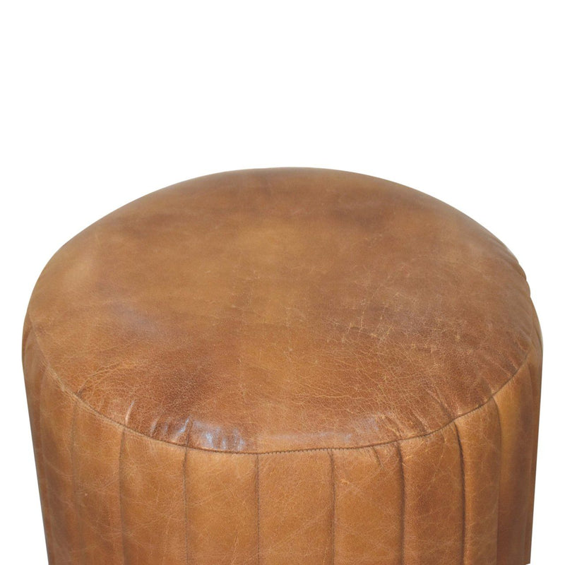 Buffalo - Footstool - Brown - R&R Furniture Gallery (Fountain Valley, CA)