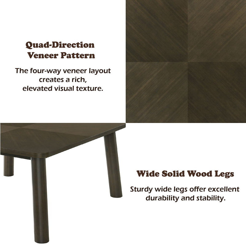 Mallin - Dining Table - Walnut - R&R Furniture Gallery (Fountain Valley, CA)