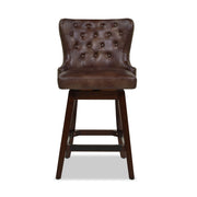 Holmes - Tufted High Back 360 Swivel Counter Height Barstool - R&R Furniture Gallery (Fountain Valley, CA)
