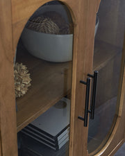 Niall - Accent Cabinet - Light Brown - R&R Furniture Gallery (Fountain Valley, CA)