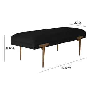 Brno - Velvet Bench - R&R Furniture Gallery (Fountain Valley, CA)