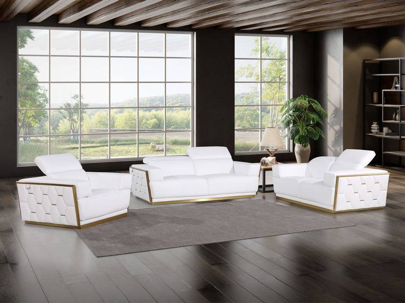 1111 - Leather Living Room Set - R&R Furniture Gallery (Fountain Valley, CA)