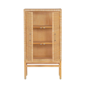Amara - Woven Rattan Cabinet - R&R Furniture Gallery (Fountain Valley, CA)