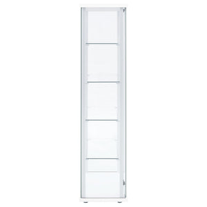 Hyacinth - 4 Shelf Curio Cabinet