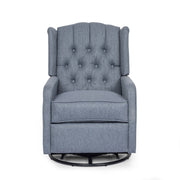 Classic Design, Manual Recliner Chair With 360 Degree Swivel - R&R Furniture Gallery (Fountain Valley, CA)