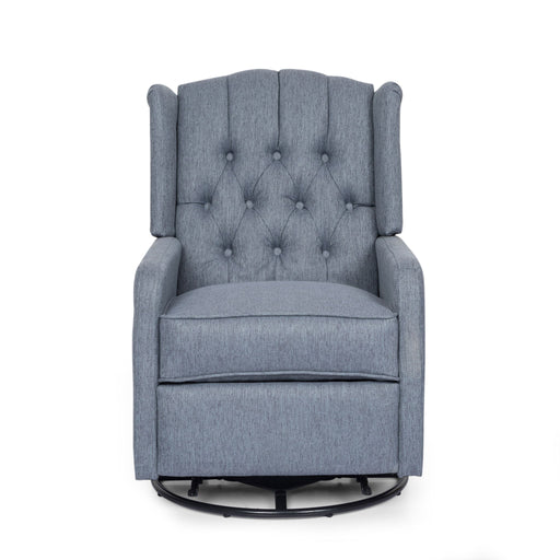Classic Design, Manual Recliner Chair With 360 Degree Swivel - R&R Furniture Gallery (Fountain Valley, CA)