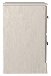 Stelsie - Two Drawer Night Stand - White - R&R Furniture Gallery (Fountain Valley, CA)