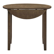 Damica - Round Dining Table - Walnut - R&R Furniture Gallery (Fountain Valley, CA)