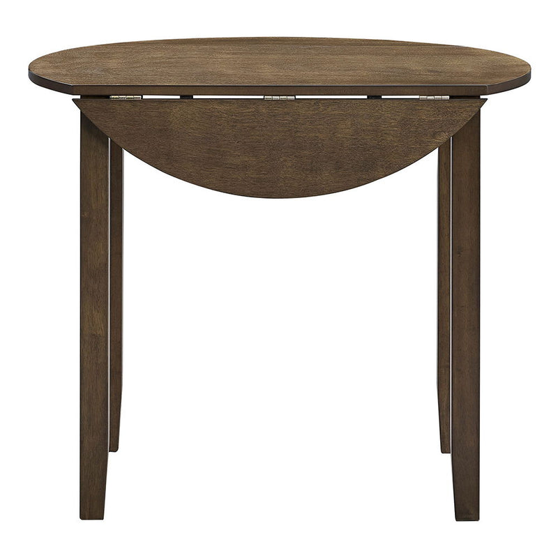Damica - Round Dining Table - Walnut - R&R Furniture Gallery (Fountain Valley, CA)
