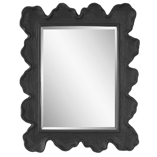 Uttermost Sea Coral wall mirror featuring a detailed, textured coral design in a natural finish for coastal-inspired decor.