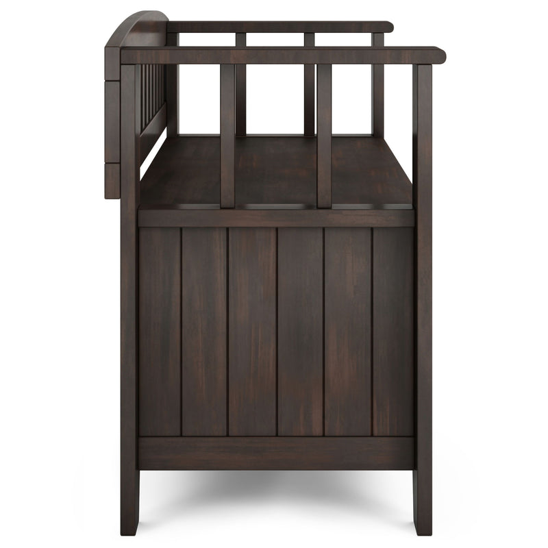 Acadian - Entryway Storage Bench, Handcrafted - R&R Furniture Gallery (Fountain Valley, CA)