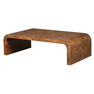 Carraway - Burl Wood Coffee Table - Woodtone