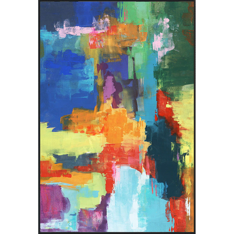 Seascape - 48" x 72" Painting By Buddy Whitlock - Black - R&R Furniture Gallery (Fountain Valley, CA)