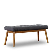 Delilah - Modern Bench - Gray - R&R Furniture Gallery (Fountain Valley, CA)