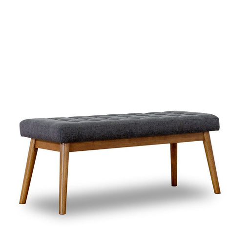 Delilah - Modern Bench - Gray - R&R Furniture Gallery (Fountain Valley, CA)