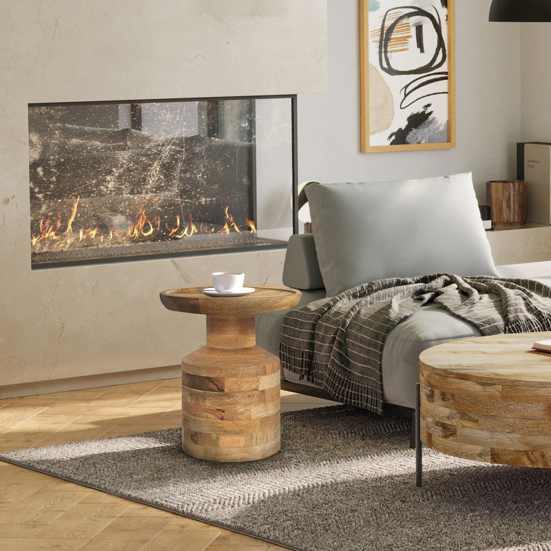 Haynes - Handcrafted Wooden Accent Table - R&R Furniture Gallery (Fountain Valley, CA)