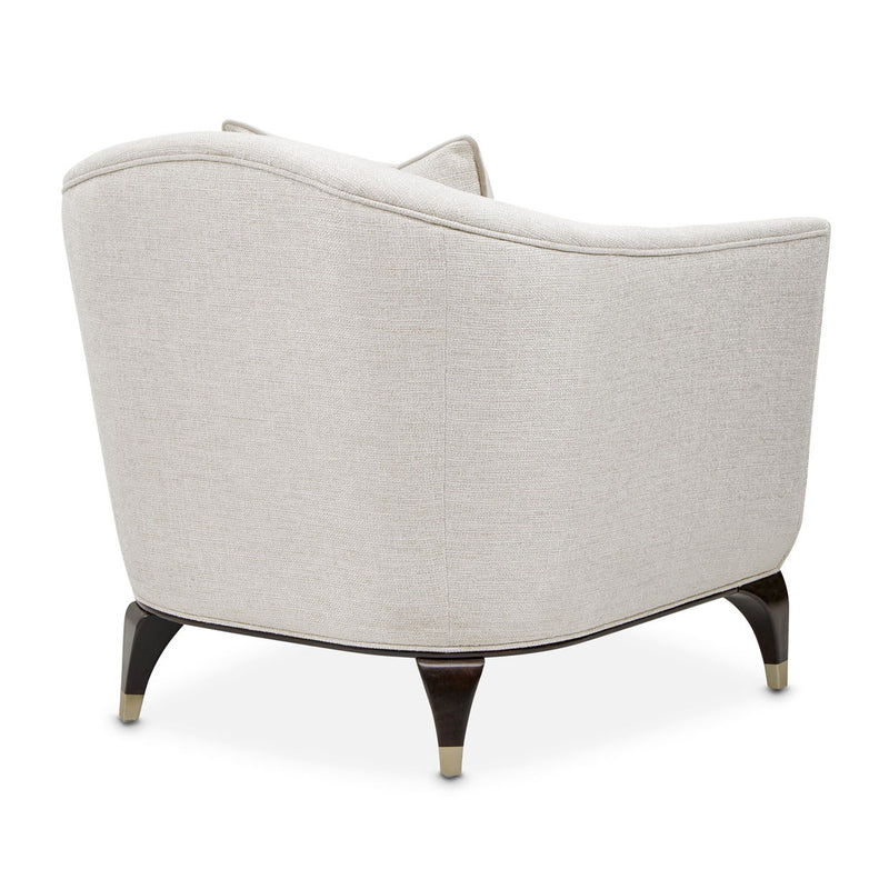 Paris Chic - Matching Chair - Cremini / Espresso - R&R Furniture Gallery (Fountain Valley, CA)