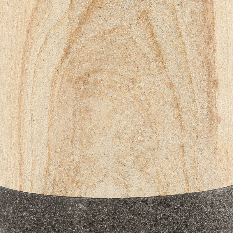 Baltasar - Vase - Natural With Black