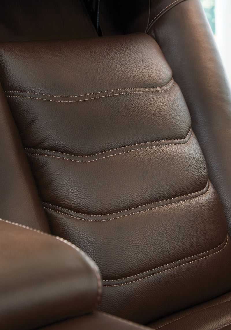 High Impact - Power Recliner / Adj Headrest - Tobacco - R&R Furniture Gallery (Fountain Valley, CA)