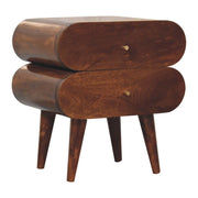 Bubble Nightstand - Brown - R&R Furniture Gallery (Fountain Valley, CA)