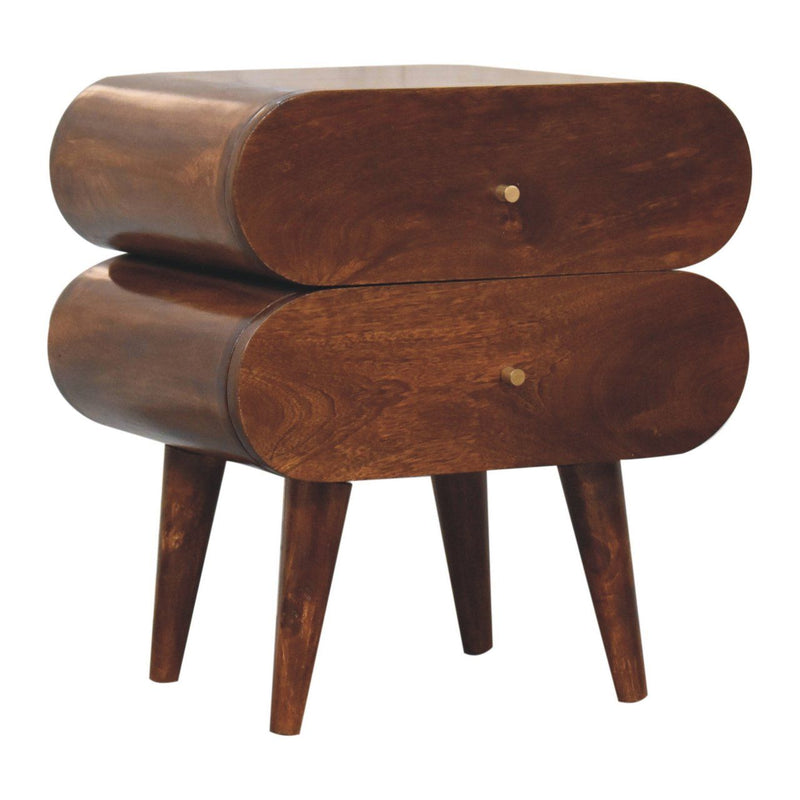 Bubble Nightstand - Brown - R&R Furniture Gallery (Fountain Valley, CA)