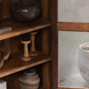 Zion - Reclaimed Wood Tall Cabinet - Natural - R&R Furniture Gallery (Fountain Valley, CA)