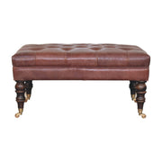 Buffalo - Ottoman With Castor Legs - R&R Furniture Gallery (Fountain Valley, CA)